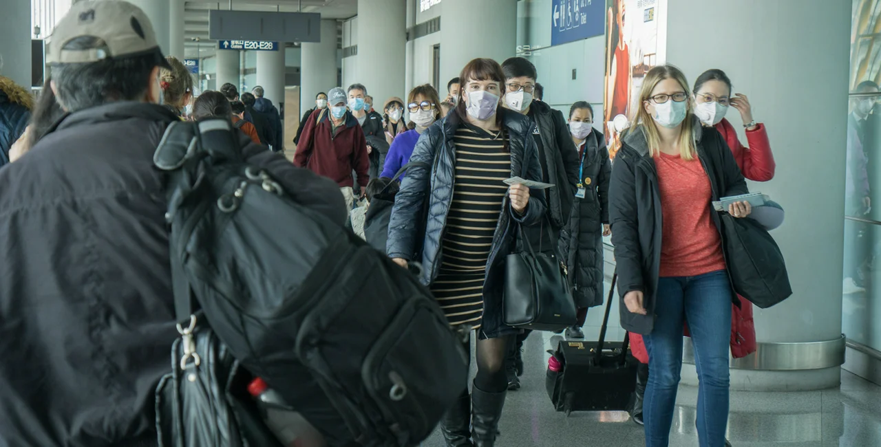 Beijing Capital International Airport during the outbreak of Corona virus (illustrative photo)