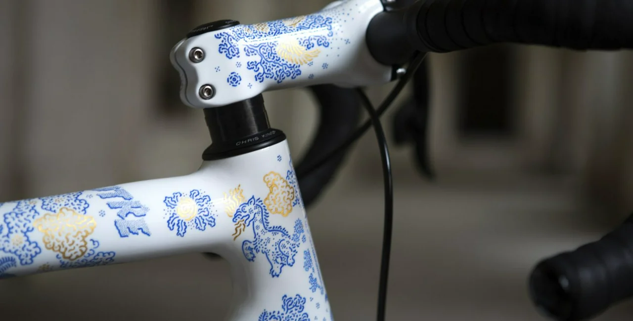Exquisite Czech-made bike resembles traditional porcelain