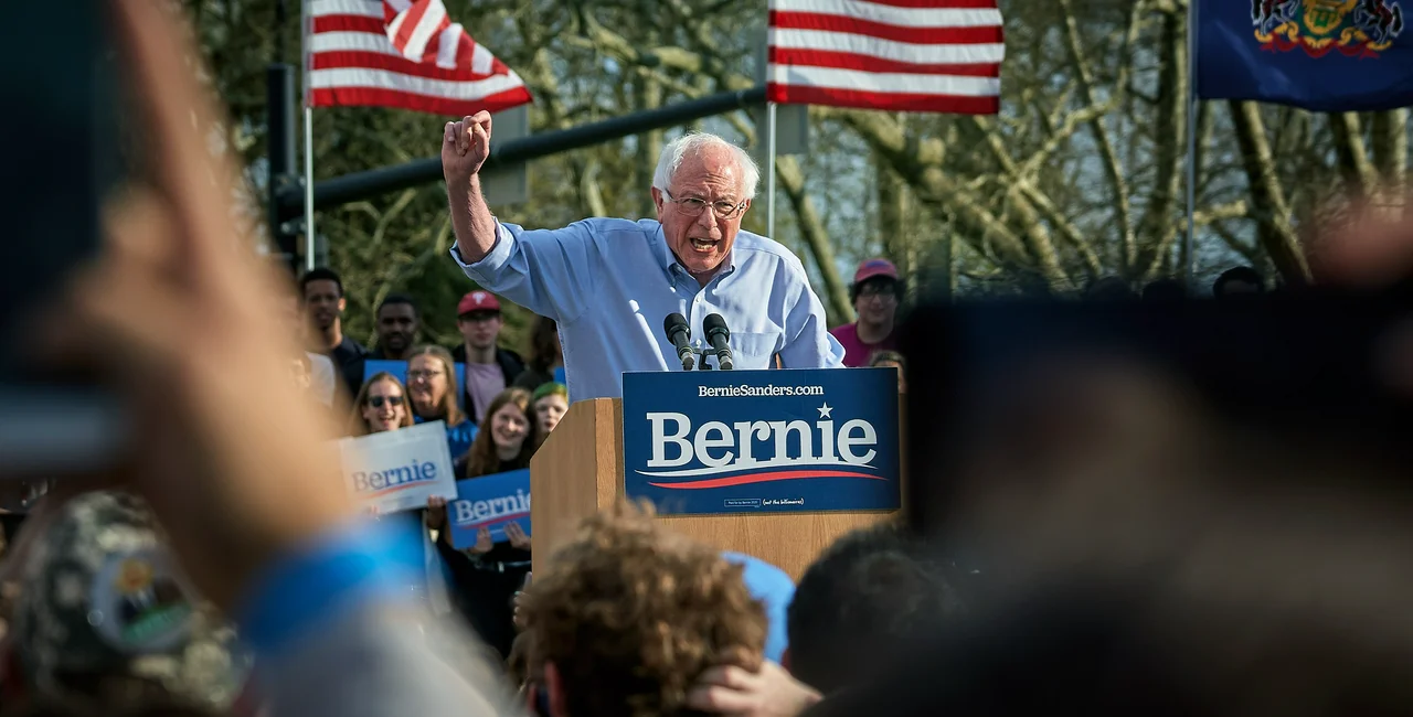 Bernie Sanders at a Pittsburgh University Rally via Vidar Nordli-Mathisen on Unsplash