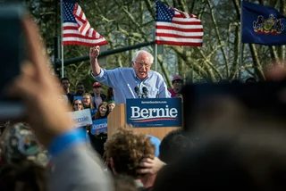Bernie Sanders at a Pittsburgh University Rally via Vidar Nordli-Mathisen on Unsplash