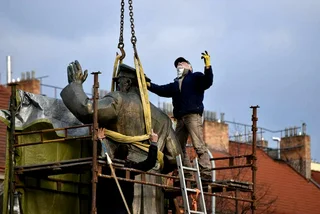 Russia launches criminal prosecution over Prague's removal of Ivan Konev statue