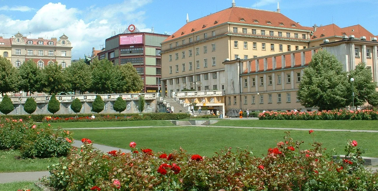 Seat  of the Czech Health Ministry at Palackého naměstí in Prague via Wikimedia / Björn Laczay