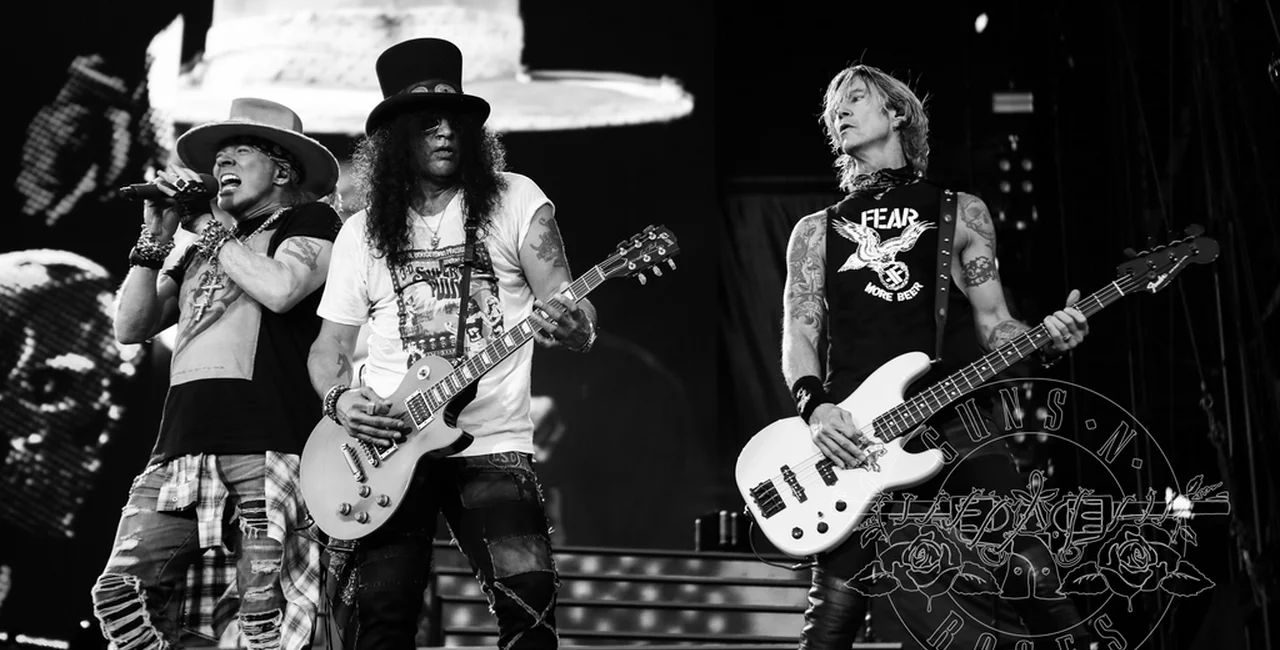 Guns N'Roses in Oslo, 2018 via gunsnroses.com