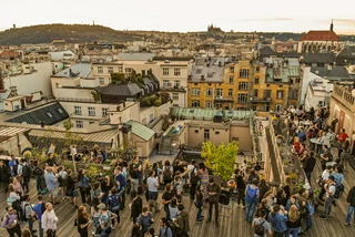 Sunset concerts are coming to Prague's most famous rooftop venue