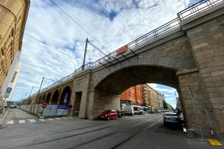 Negrelli Viaduct in Prague on May 29. 2020 via Lucas Nemec