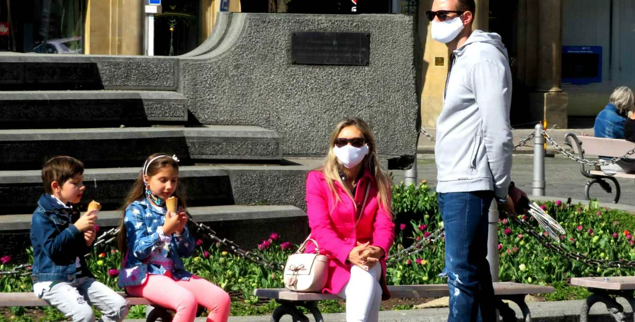 Prague during coronavirus measures / via Raymond Johnston
