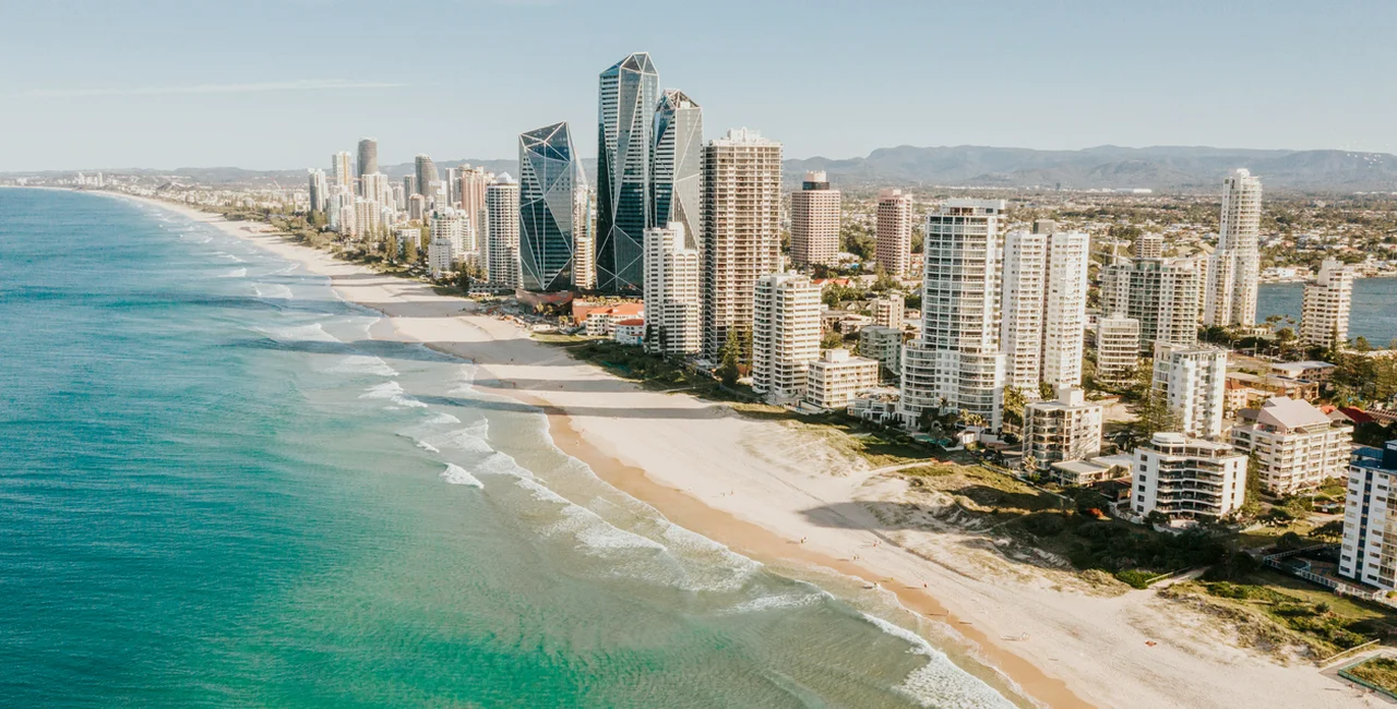 Australia's Gold Coast in Queensland via iStock / shannonstent. Travel between the Czech Republic and Australia is expected to be greenlit from Wednesday