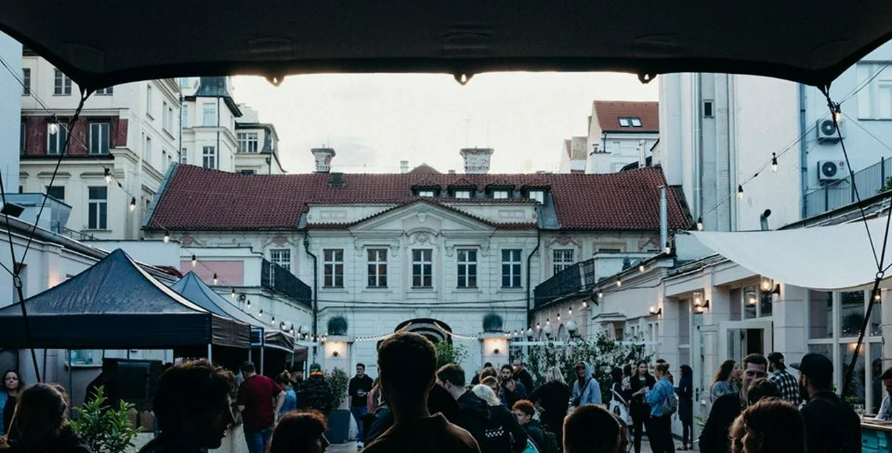 Pop-up beer garden and social space opening in Prague’s Savarin Palace