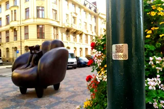 Prague is adding QR codes to lamp poles to help residents and tourists