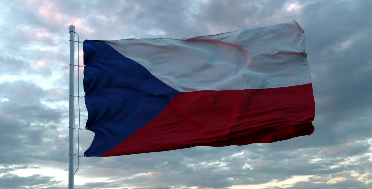 Flag of the Czech Republic via iStock / Дмитрий Ларичев