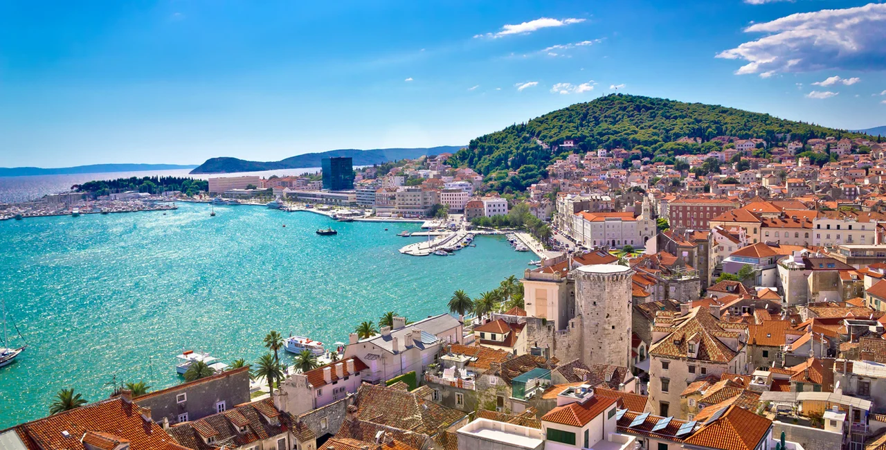 A photo of Split, Croatia. Authorities said that 24 Czech residents brought the coronavirus disease home from Croatia in the last week. Photo: iStock / xbrchx