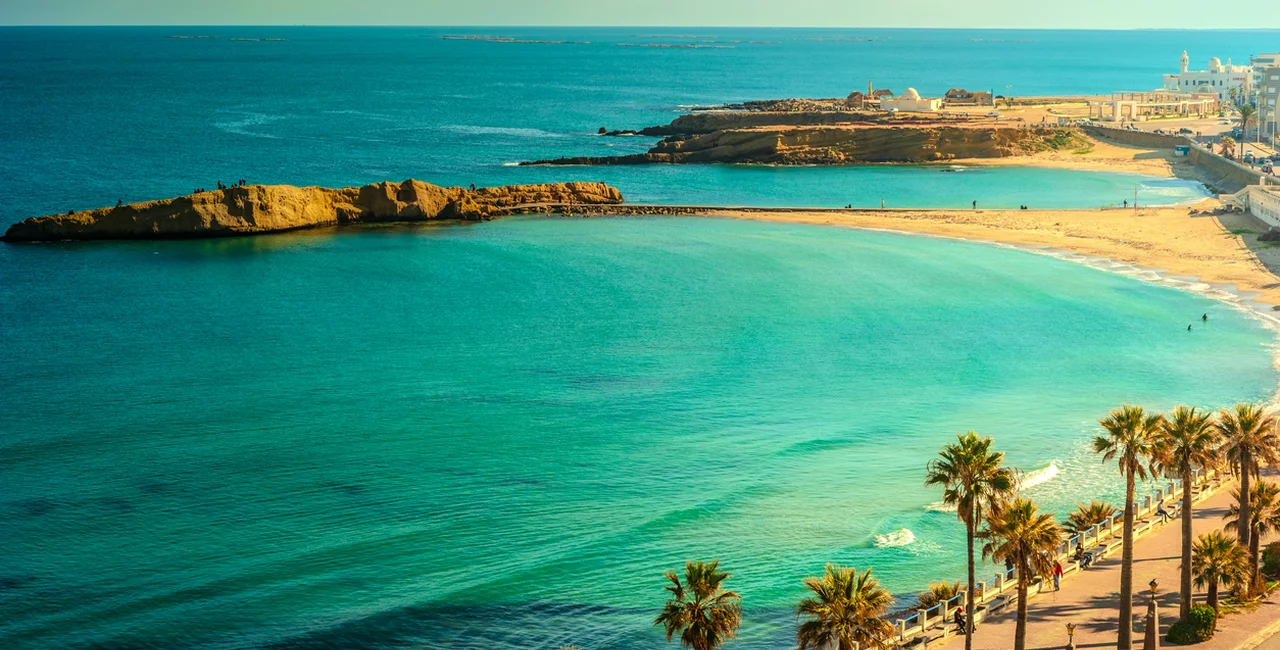 Mediterranean Sea in Monastir, Tunisia via iStock / CJ_Romas