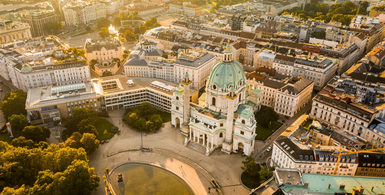 Vienna, Austria ranks among the Czech Republic's list of risk areas in the new list. Photo via iStock / CHUNYIP WONG