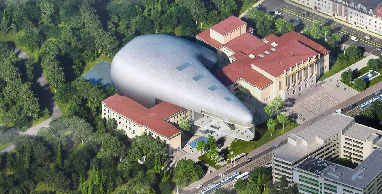 Visualization of Ostrava Concert Hall / via Steven Holl Architects