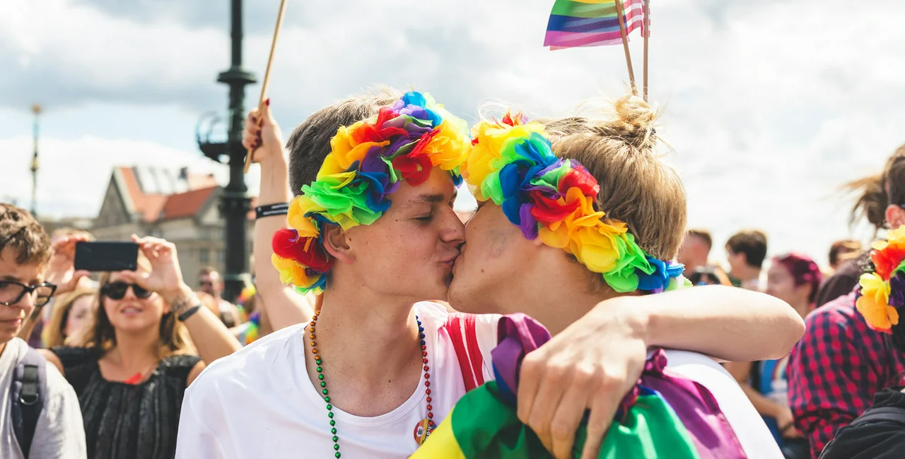 Prague Pride parade in August 2018 via iStock / Anna Chaplygina