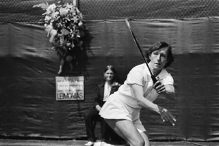 Martina Navratilova in 1980 via Dutch National Archives