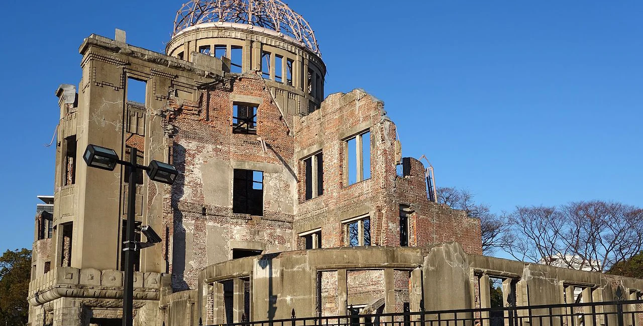 The Hiroshima Peace Memorial via Wikimedia / Oilstreet