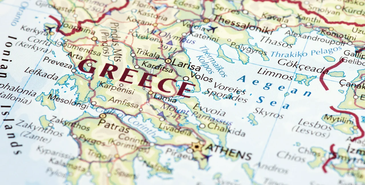 Map of Greece via iStock / 200mm