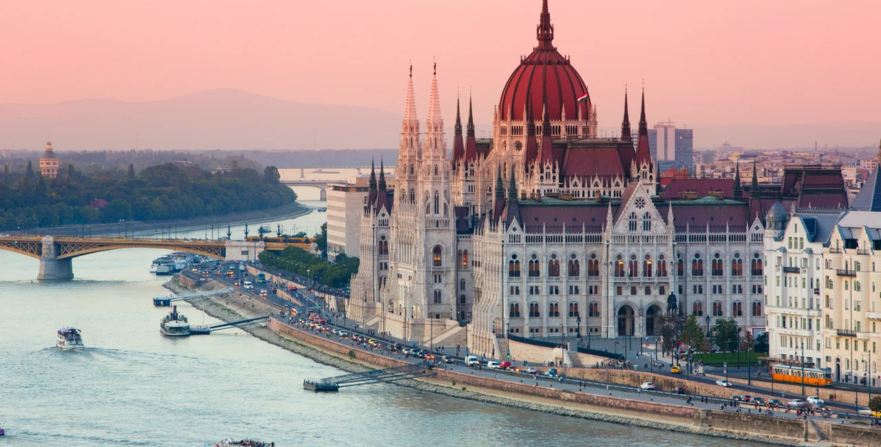 Hungarian parliament in Budapest via iStock / Andrey Danilovich