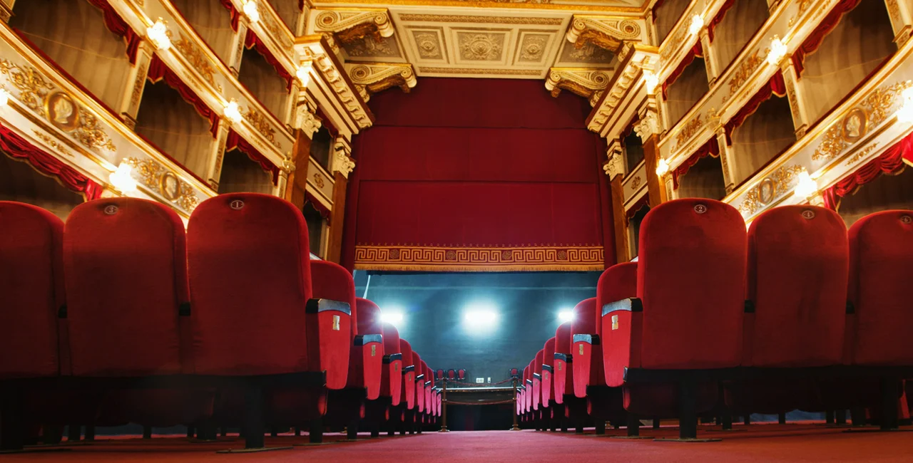 Empty seats in a theater via iStock / Nikada
