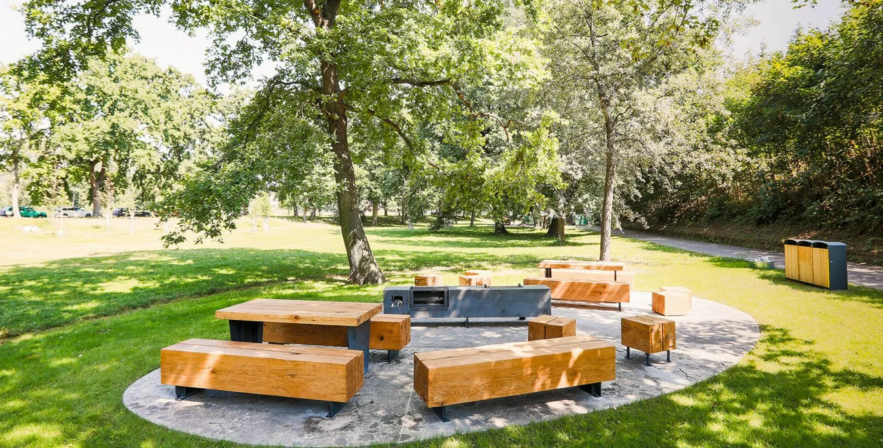New picnic and barbecue area opens in Prague's Stromovka park, with more planned