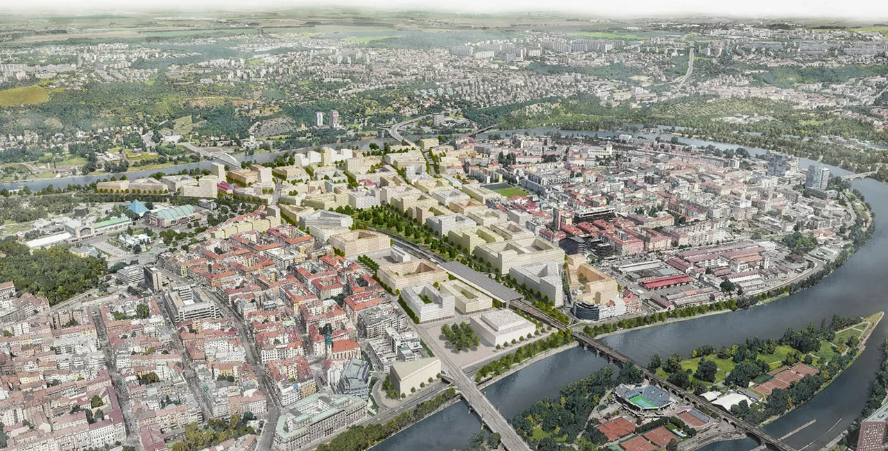 Prague takes steps toward modern Vltava Philharmonic concert hall in Holešovice