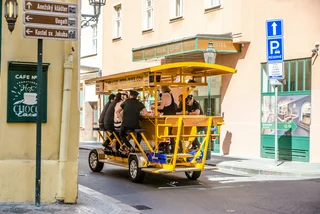 Beer bikes won't return to Prague just yet: operators to present a new concept to City Hall