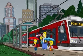 Czech-built tram makes an appearance on The Simpsons