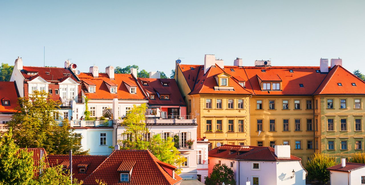 The number of apartments available in Prague is up 98 these