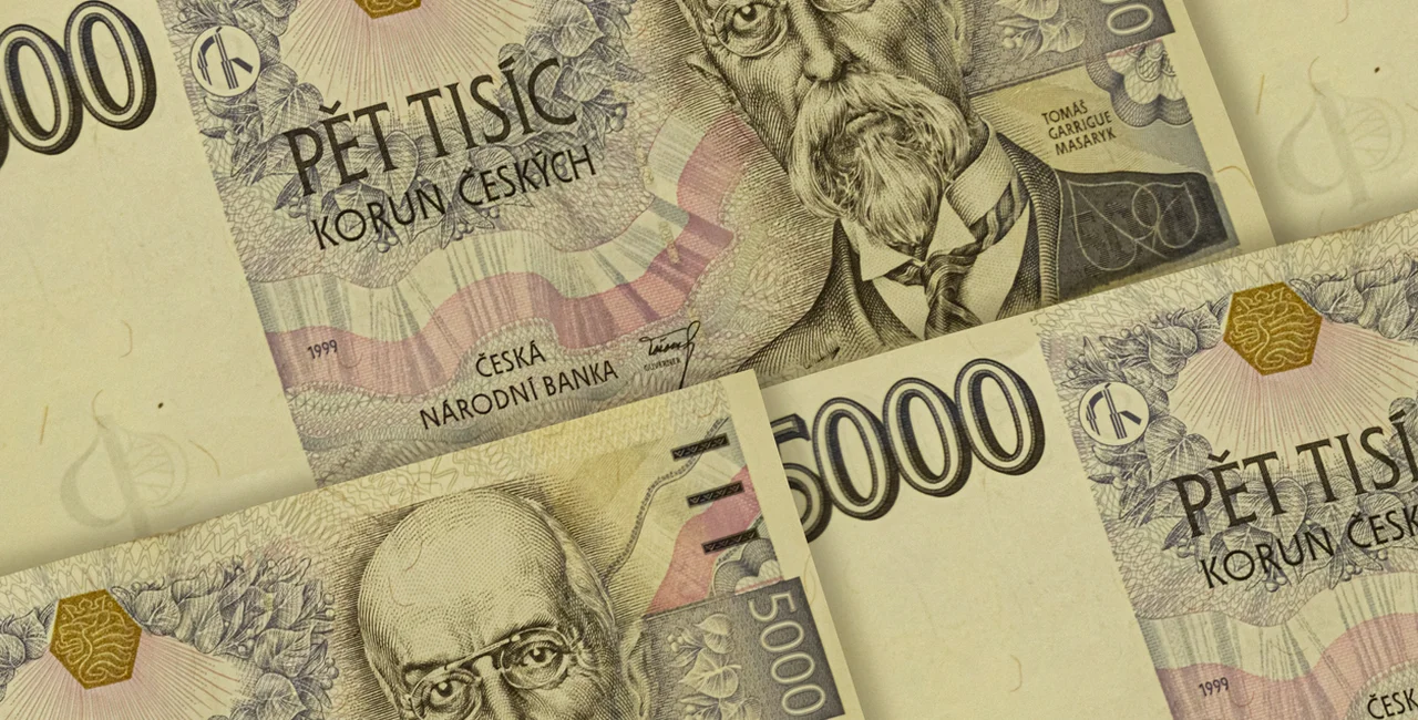 5,000-crown bank notes via iStock / Maksym Kapliuk