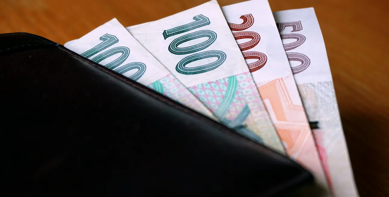 Wallet with Czech currency via iStock / MartinPrague