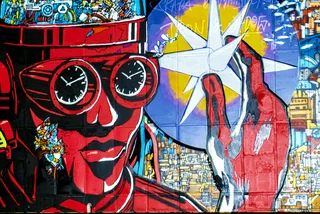Graffiti mural at Prague’s Výstaviště will support charities helping families