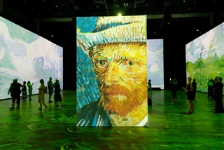 Van Gogh in Once Upon A Time, Van Gogh, Monet, Renoir…/ photo via Raymond Johnston