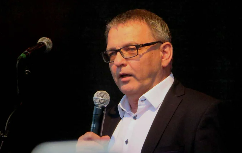 Culture Minister Lubomír Zaorálek at the For Live Music rally / via Raymond Johnston