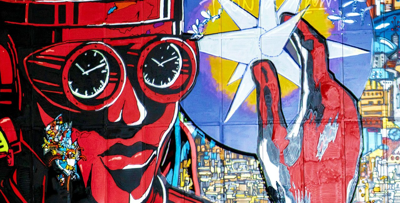 Graffiti mural at Prague’s Výstaviště will support charities helping ...