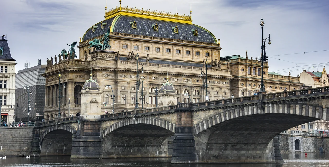 Prague's National Theater via iStock / tose
