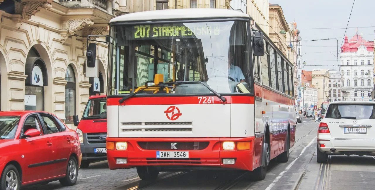 Prague bus / via iStock, DarthArt