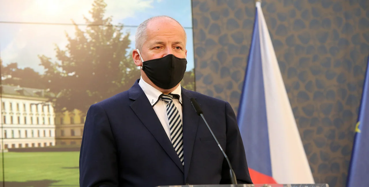Czech Health Minister Roman Prymula via vlada.cz