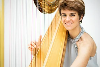 My Prague Job: Solenn Grand's heavenly harp can be heard at Prague's premiere opera house