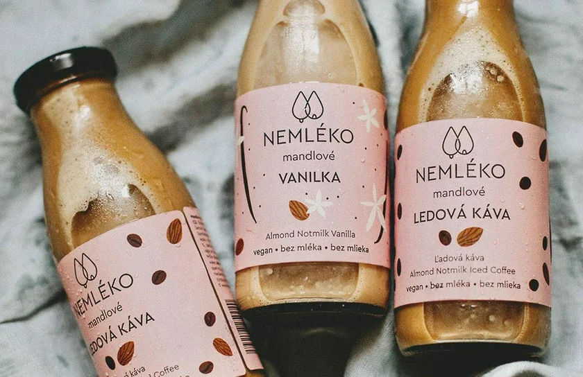 Almond-based beverages from Nemléko