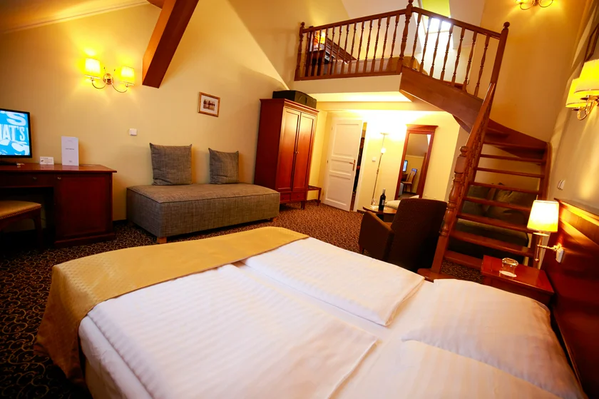 One of the larger rooms available at the COVID hotel. Courtesy of Czech Inn Hotels.