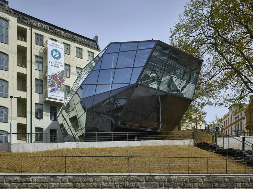 Museum of Glass and Jewelry in Jablonec nad Nisou / via Stavba roku