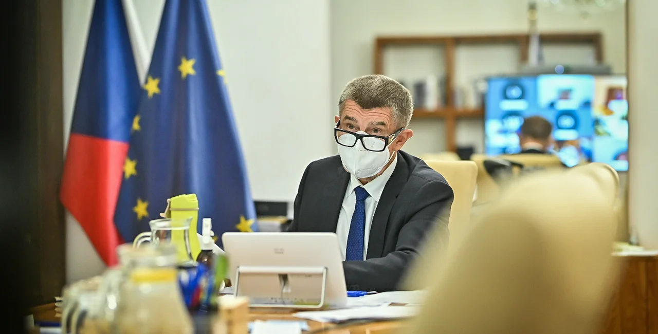 Andrej Babis (ANO) in his office. (photo: vlada.cz)