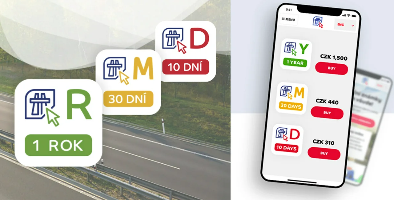 Starting December 1st, motorists in the Czech Republic will be able to buy the new electronic motorway pass online. 
