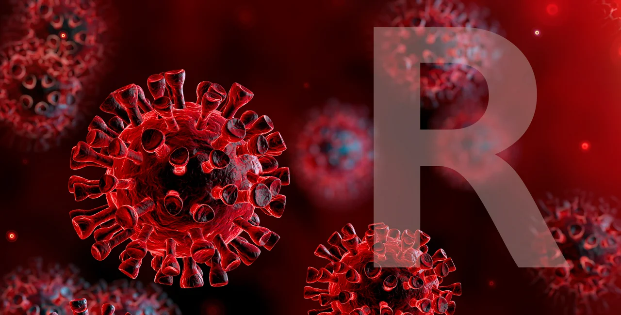 The reproductive R number indicates how many people an infected person will pass the virus on to. If it falls below one, the number of new infections decreases. (photo: iStock/RomoloTavani)