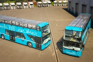 Double decker buses are now running in Ostrava, the first of their kind in the Czech Republic