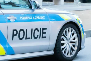 Czech police car via iStock