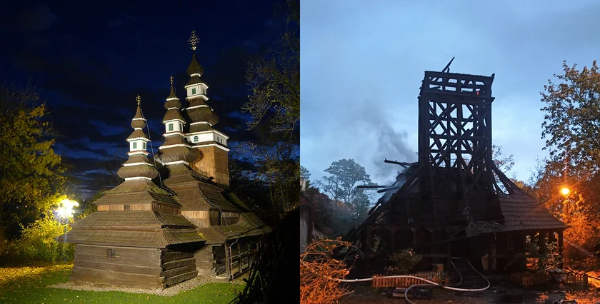 Church of St. Michael before and after