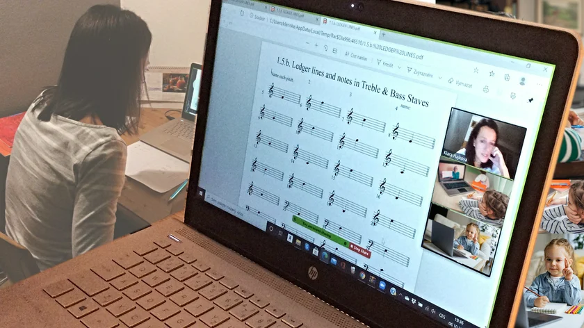 Virtual music theory classes at at International School of Music and Fine Arts Prague (ISMFA)