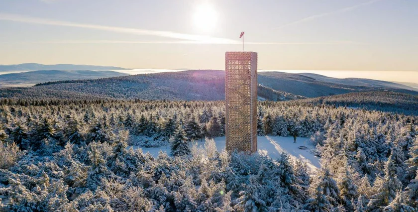 Agency for Nature and Landscape Protection Award: view tower at Velká Deštná.